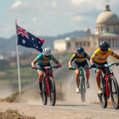 Aussies collect rainbows at Masters MTB World Championships