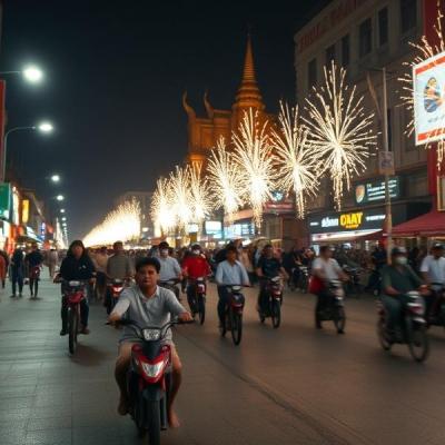Cambodia Khmer New Year