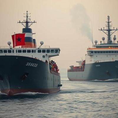 Chinese ships halt attempt to exit Hormuz despite Iran safe passage assurances