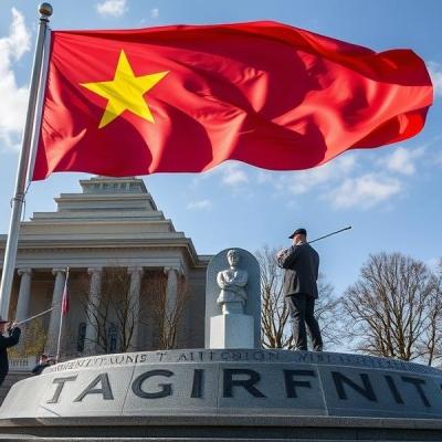 Harrisonburg unveils new Vietnam War Memorial and flag pole dedication