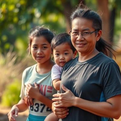 Meet the Warrington couple running to raise money for children in Cambodia