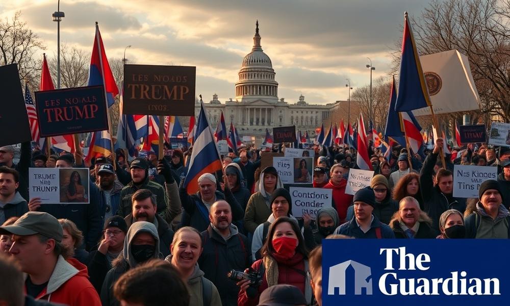No Kings protests: Thousands across the US rally against Trump