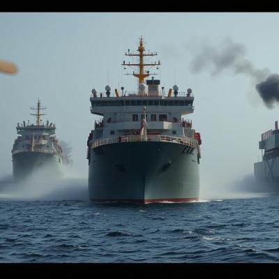 Oil rose above $100 again as six ships attacked in just two days in Persian Gulf