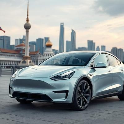 Tesla launches long wheelbase Model Y in Singapore with third row seating