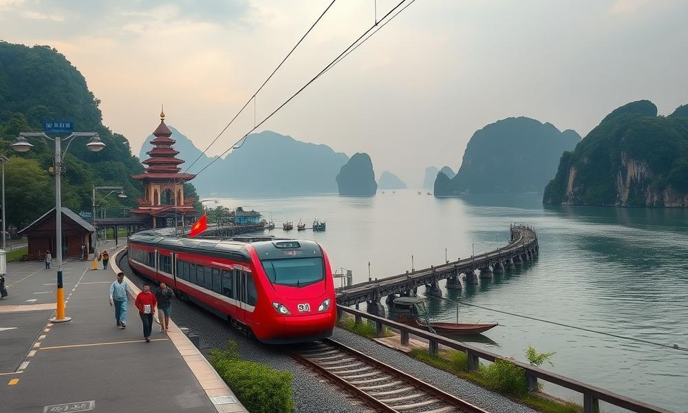 Vietnam Plans High-Speed Rail Link From Hanoi To Ha Long Bay