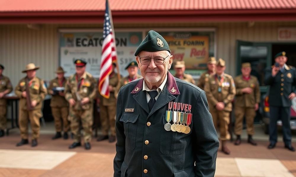Vietnam vet Murray Shaw donates new PA system to Moree RSL Sub-Branch