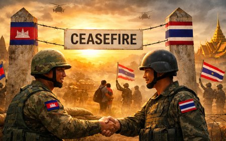 Cambodia and Thailand Agree Immediate Ceasefire Amid Border Clashes After Weeks of Violence